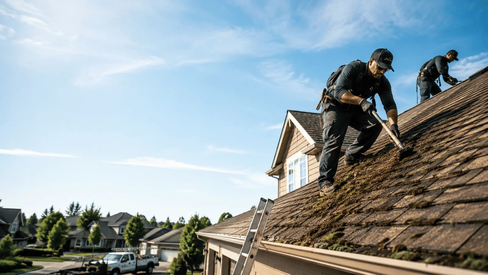Roof Moss Removal in Warren, VT near me